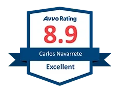 Avvo 8.9 Carlosnavarrete Excellent